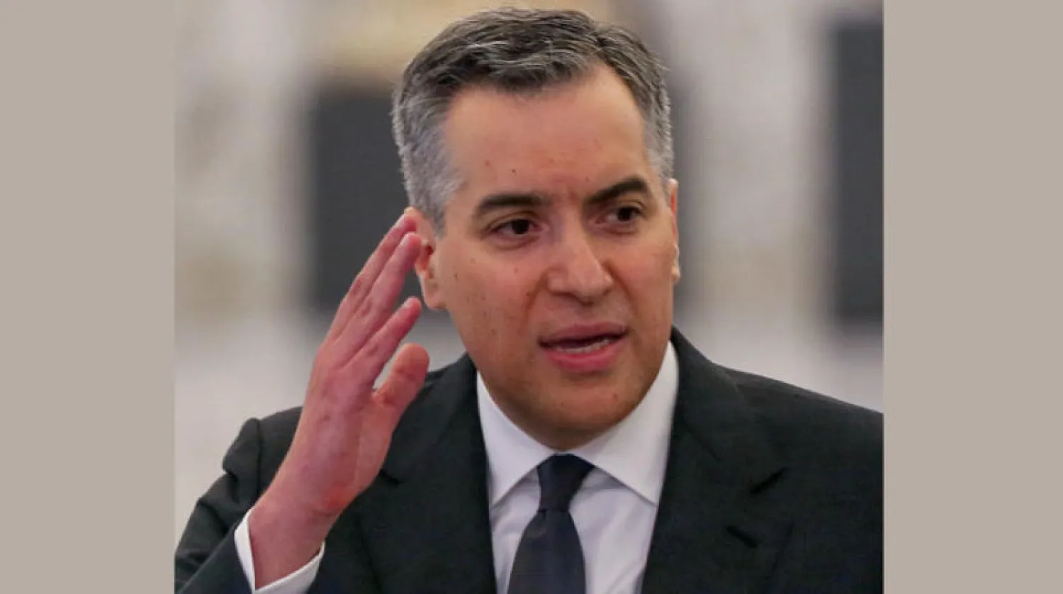 رئيس الحكومة اللبنانية المكلف مصطفى أديب (د.ب.أ)