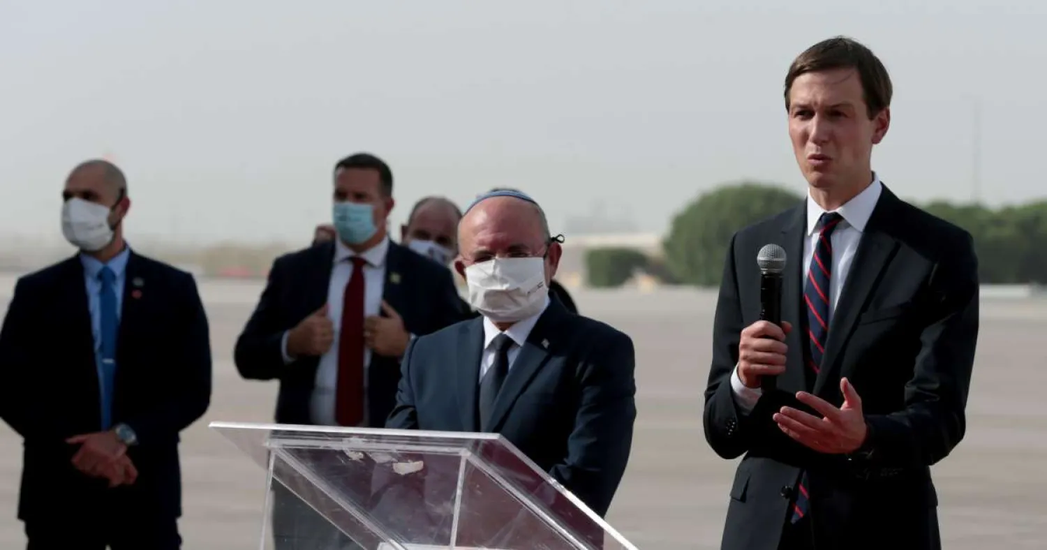 Israeli, US officials on historic flight to UAE to formalize normalization deal | © Reuters/CHRISTOPHER PIKE 