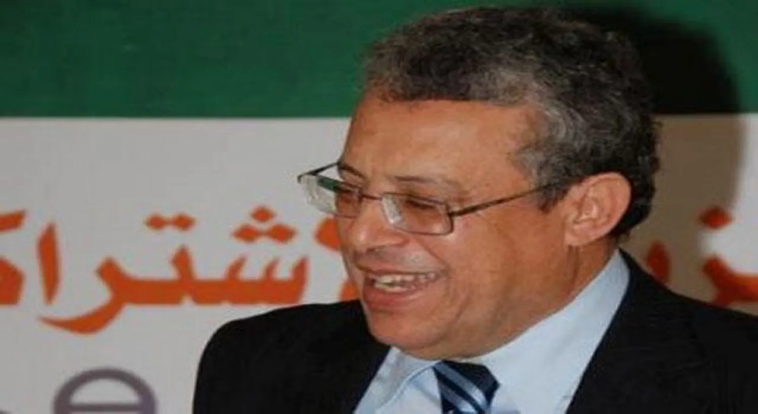 البروفسور عبد المجيد بوزوبع الأمين العام السابق لحزب المؤتمر الوطني الاتحادي المغربي (الشرق الأوسط)