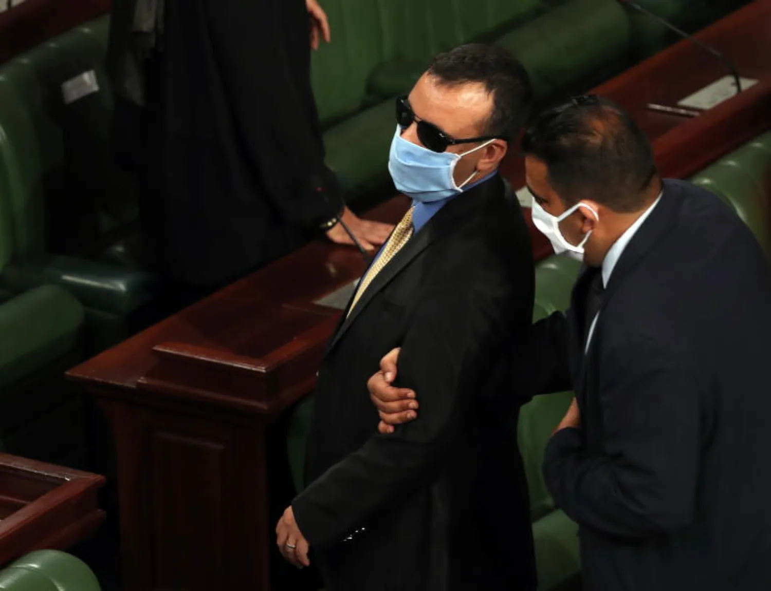 وليد الزيدي يشغل منصب وزير الشؤون الثقافية في الحكومة التونسية الجديدة (إ.ب.أ)