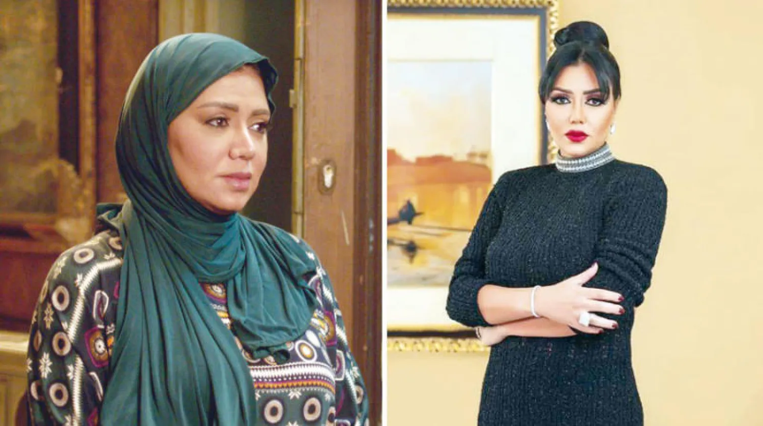 الفنانة المصرية رانيا يوسف  -  لقطة لرانيا يوسف من مسلسل «مملكة إبليس»