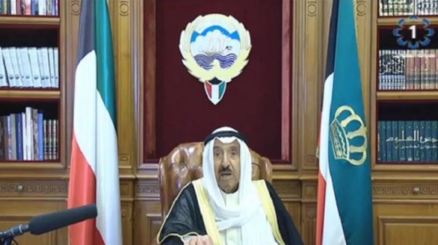 أمير الكويت الشيخ صباح الأحمد الجابر الصباح  (أرشيفية- تلفزيون الكويت)

