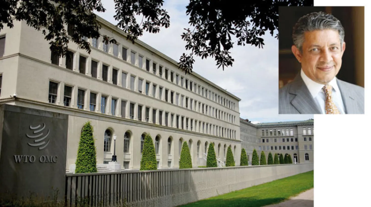 منظمة التجارة العالمية تدخل المرحلة الثالثة من سباق تولي منصب المدير العام وفي الإطار محمد التويجري المستشار في الديوان الملكي السعودي ومرشح المملكة لرئاسة المنظمة  (الشرق الأوسط)