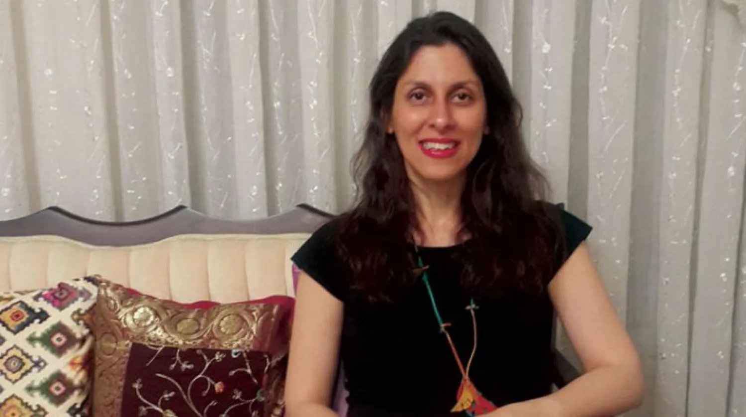 Ev hapsi sırasında İran asıllı İngiliz vatandaşı Nazanin Zaghari-Ratcliffe (AFP)