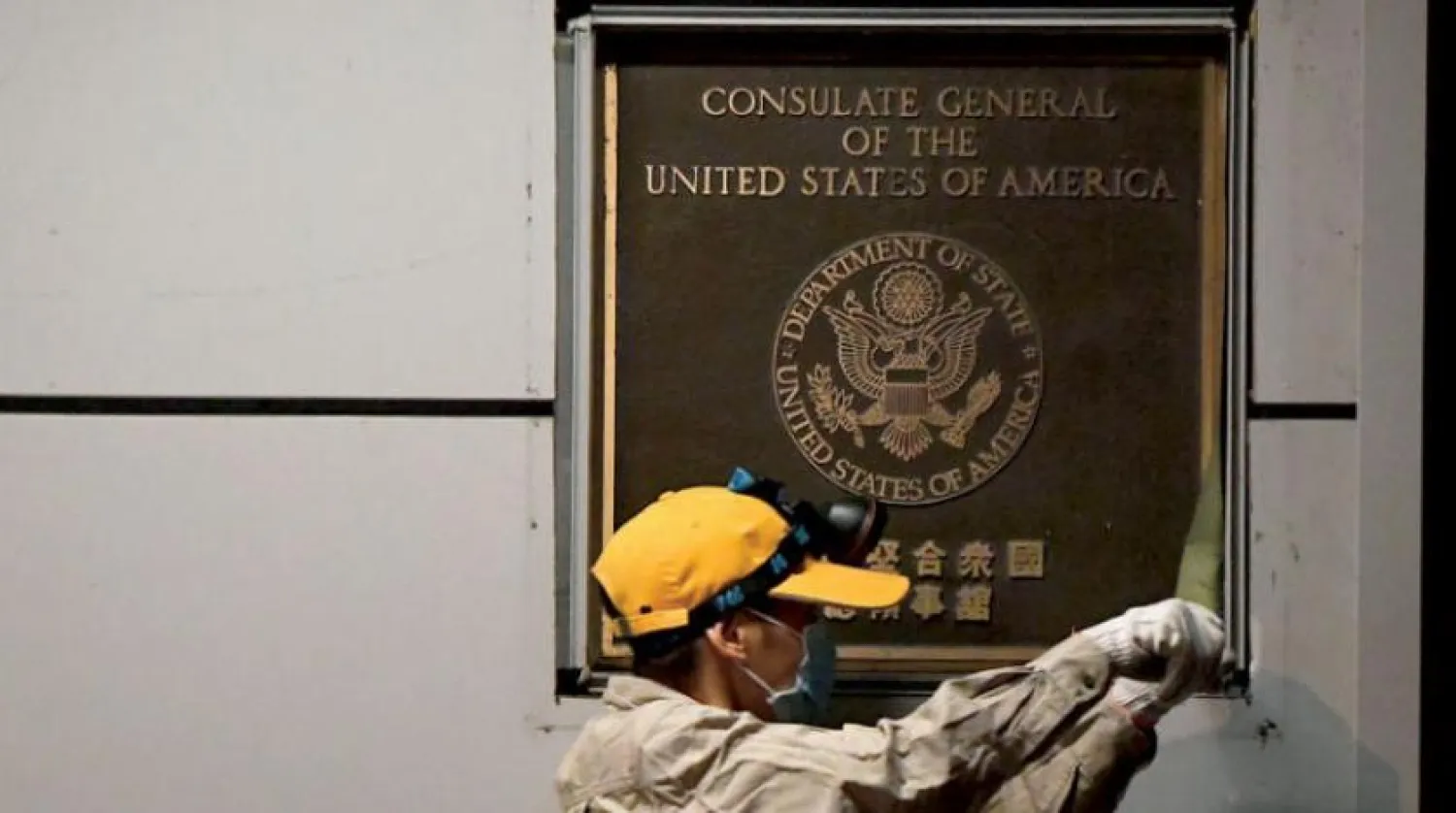 Çin’in Siçuan bölgesindeki ABD konsolosluğu geçen Temmuz ayında kapandı (AFP)