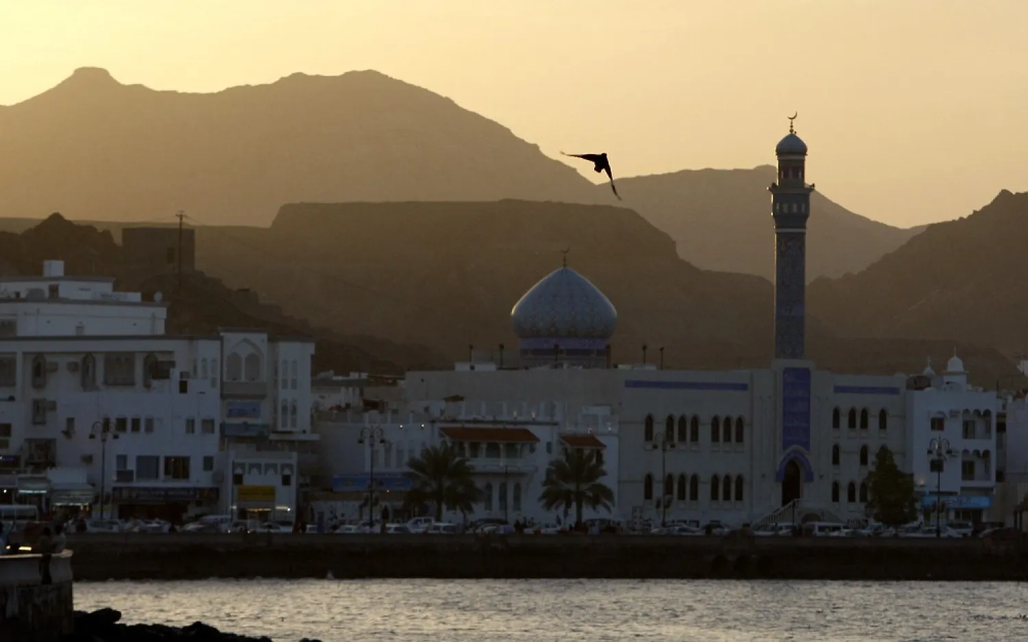 View of the seafront in Muscat, Oman, Feb. 12, 2010. (AP)