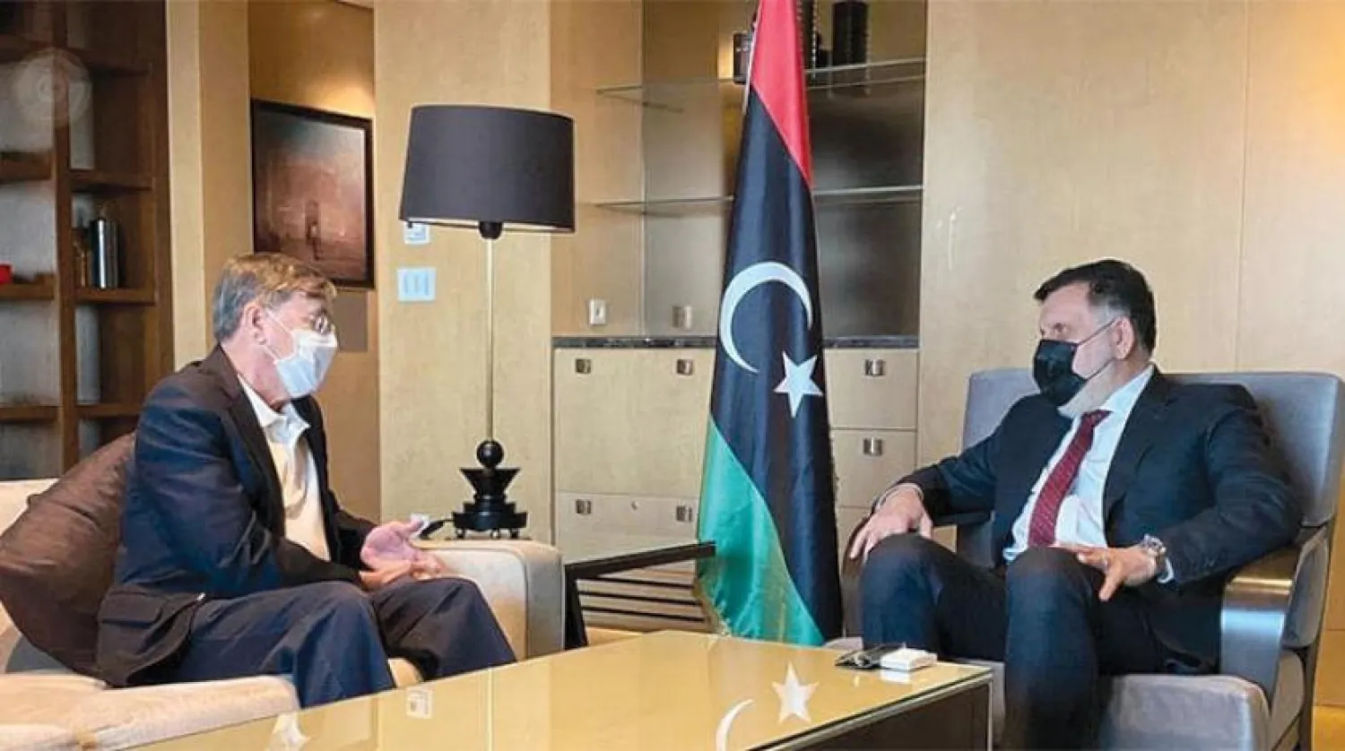 Serrac, 7 Eylül’de İstanbul’da ABD’nin Ankara Büyükelçisi ile bir araya geldi (Serrac’ın bürosu)