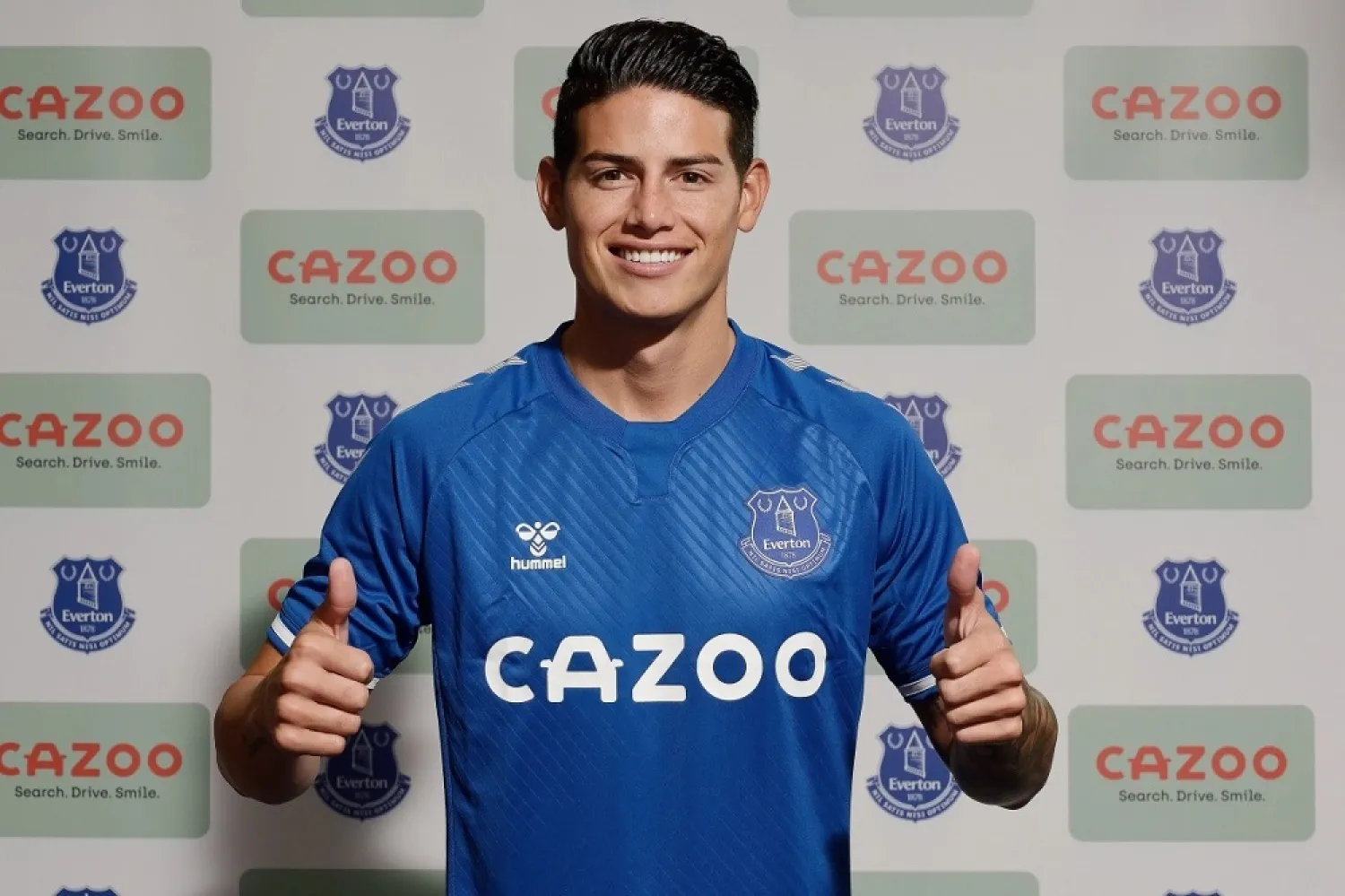 Everton have signed James Rodriguez from Real Madrid on a two-year deal. (Getty Images)