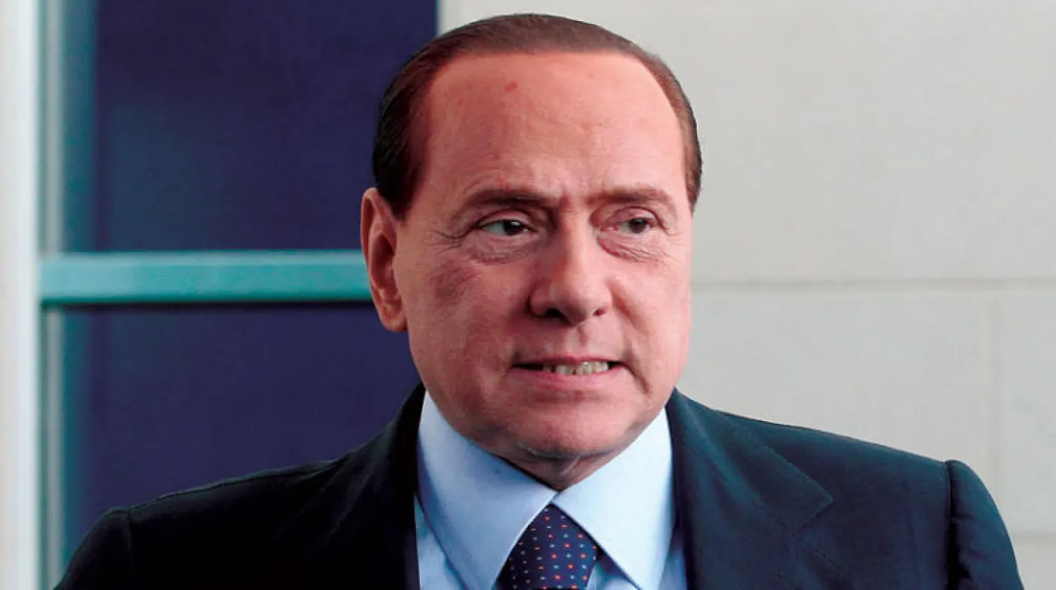 صورة أرشيفية لبرلسكوني الذي أصيب بـ«كورونا»... (د.ب.أ)