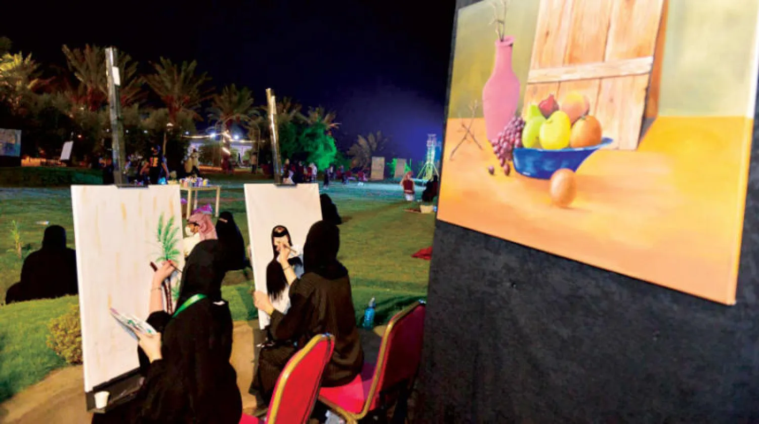 معرض لفنون حائل بمهرجان التمور مع التزام بالإجراءات (واس)