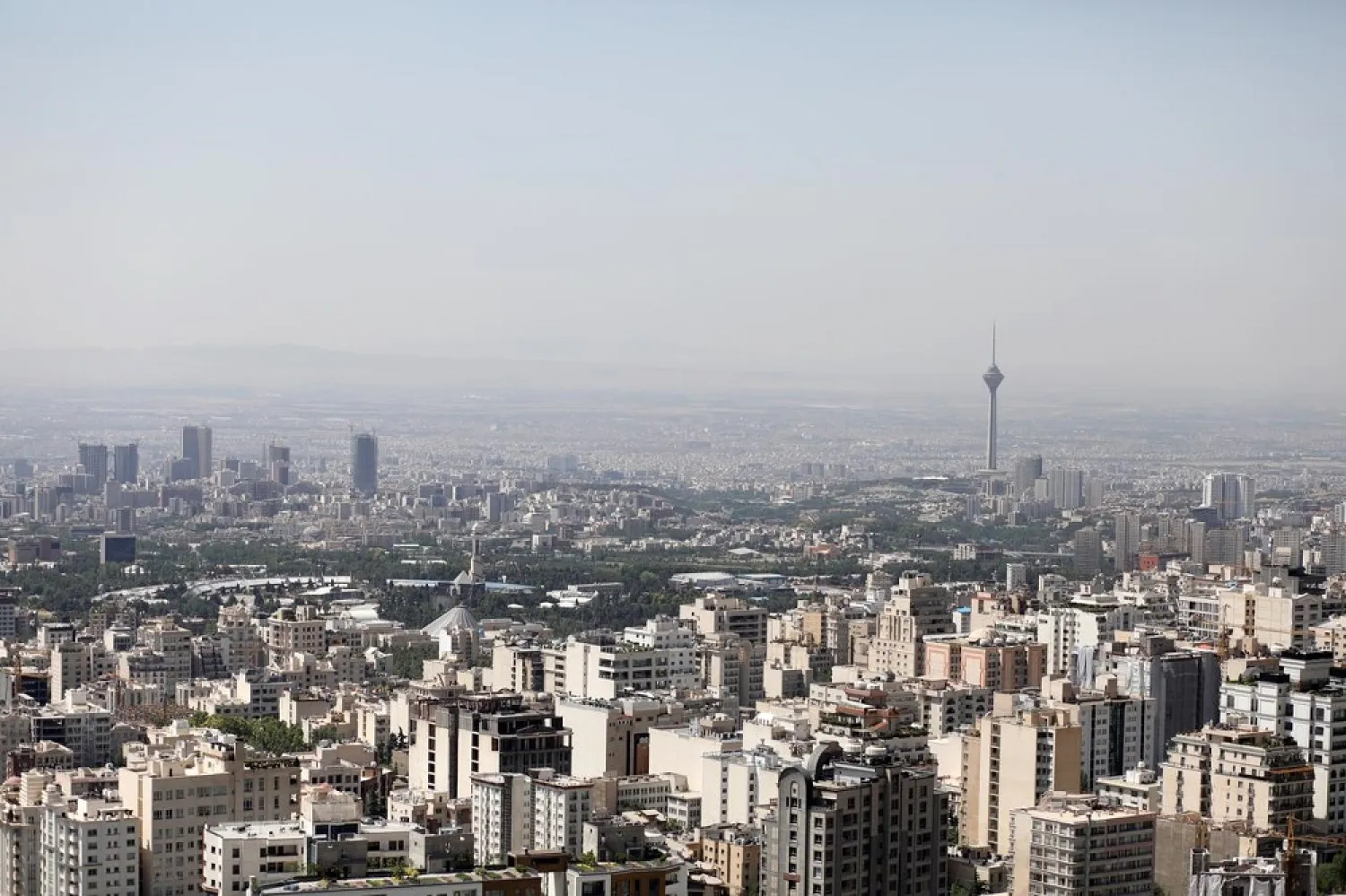 A general view of Tehran city, in Tehran, Iran June 12, 2020. (Reuters)