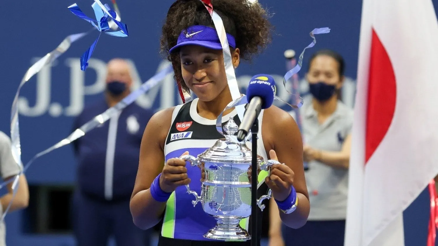 Naomi Osaka ended Victoria Azarenka’s dream run to claim her second US Open title. (Getty Images)