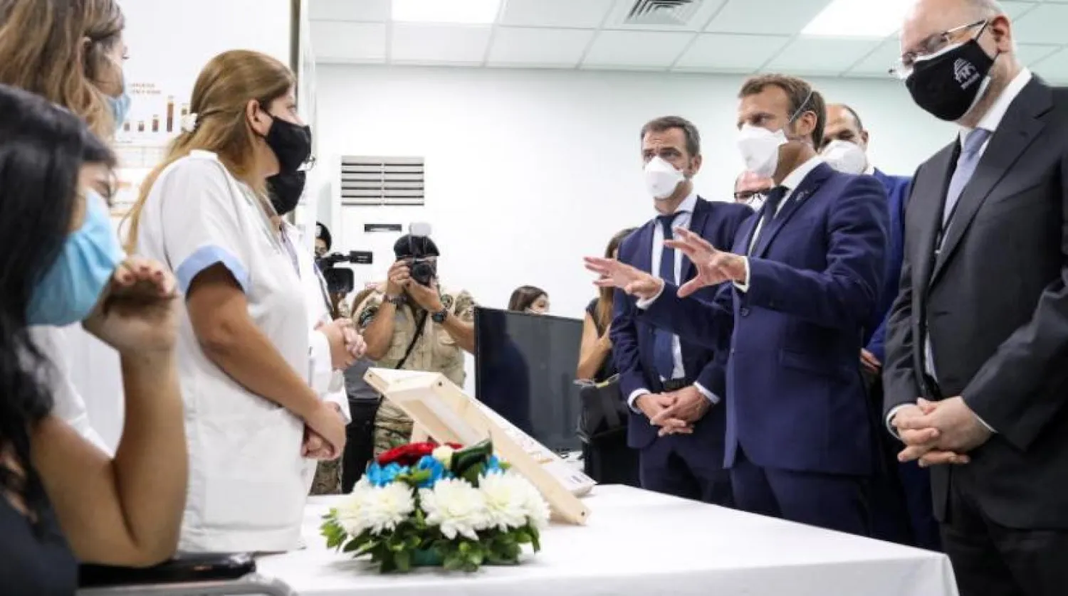 فشار مکرون بر سیاستمداران لبنان برای تشکیل کابینه دولت