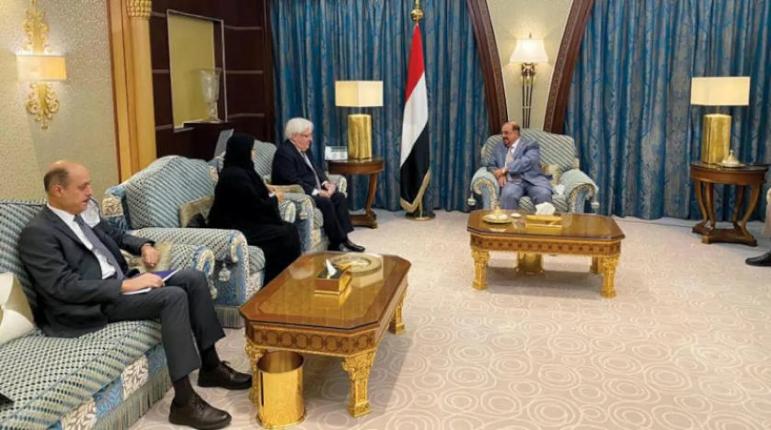 Birleşmiş Milletler (BM) Temsilcisi, Yemen Parlamento Başkanı ile Riyad’da bir araya geldi (BM)