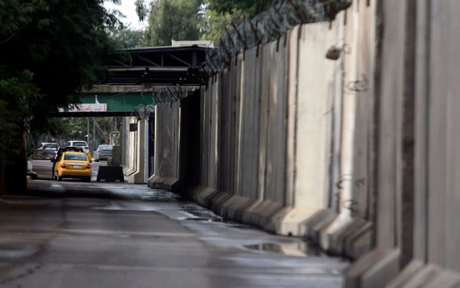 One of the entrances to Baghdad's fortified Green Zone. (Getty Images file photo)