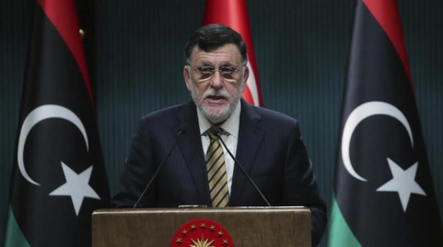 Libya Ulusal Mutabakat Hükümeti Başkanı Fayiz es-Serrac (AP)
