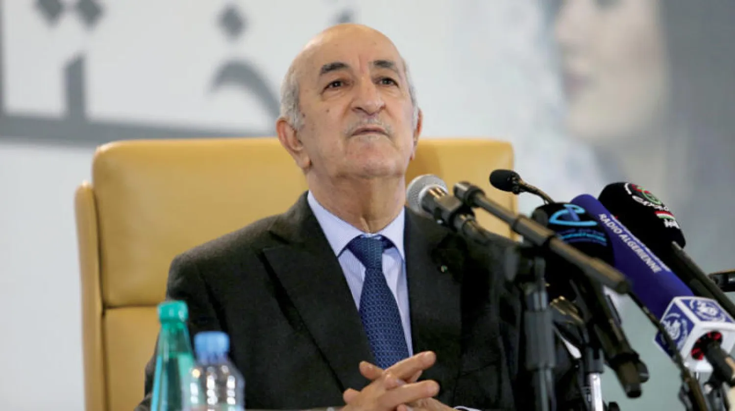 الرئيس الجزائري عبدالمجيد تبون (رويترز)