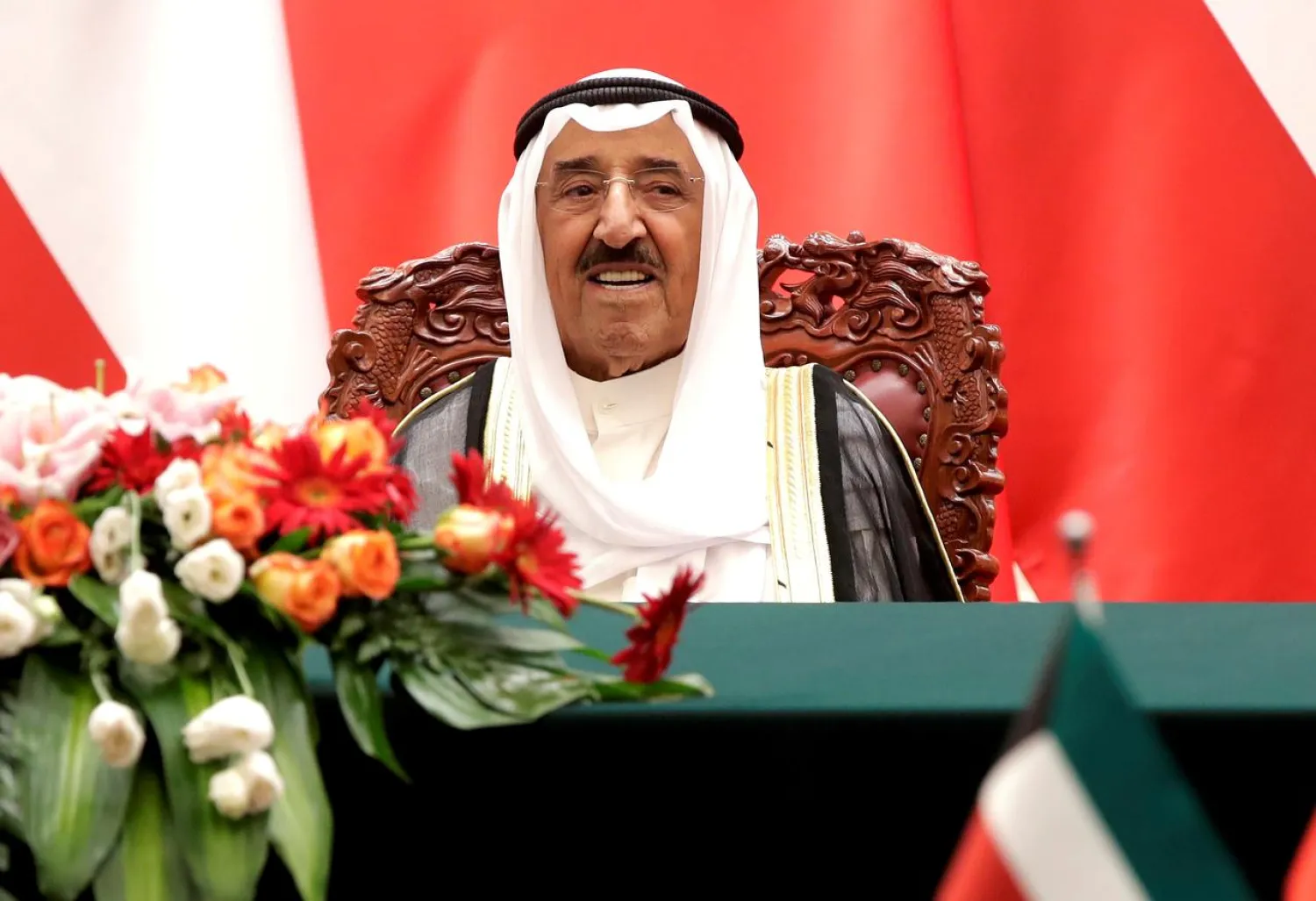 Kuwaiti Emir Sheikh Sabah al-Ahmad al-Sabah. (Reuters)