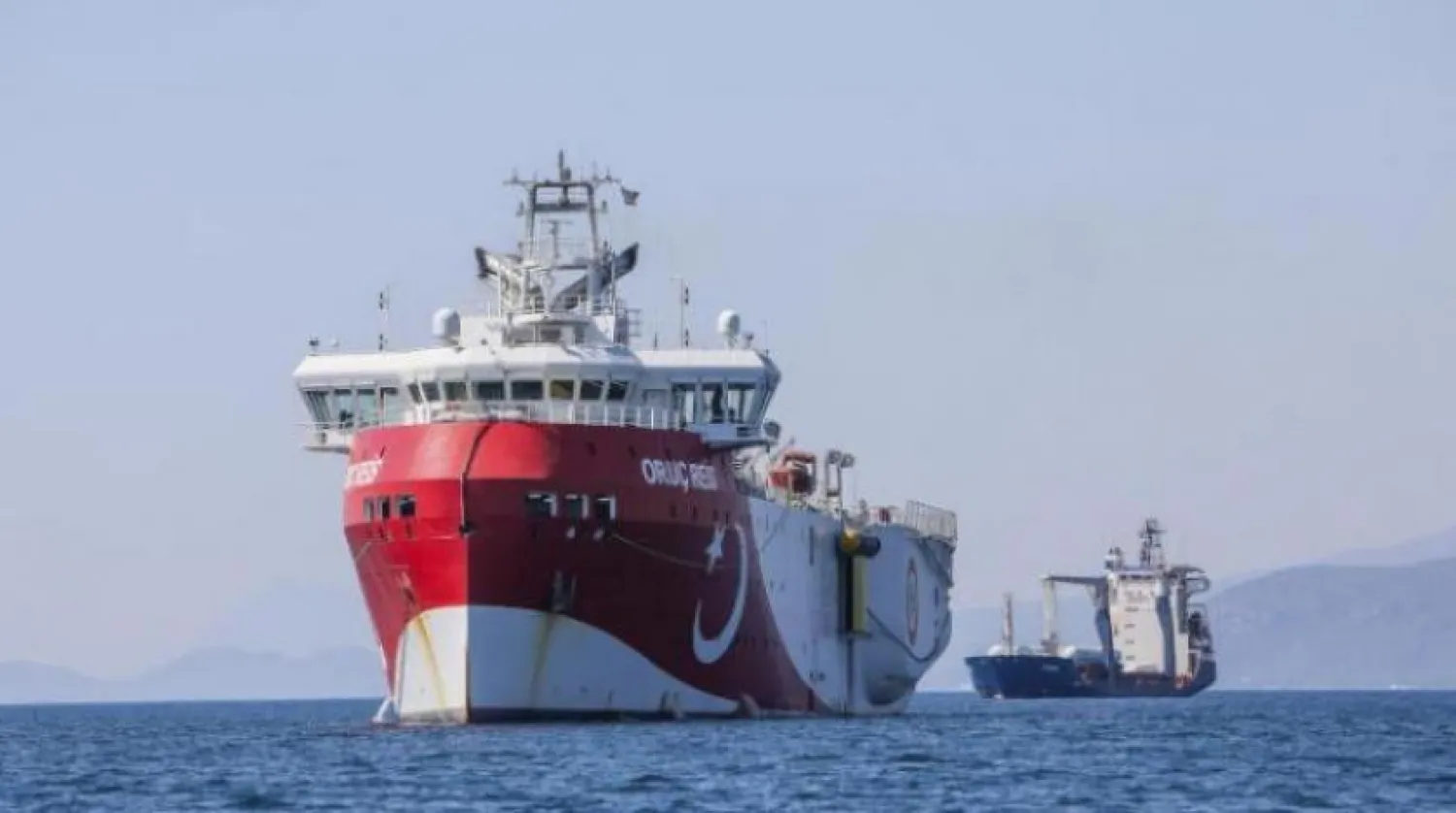 Oruç Reis sismik araştırma gemisi Antalya açıklarında (AP-Arşiv)