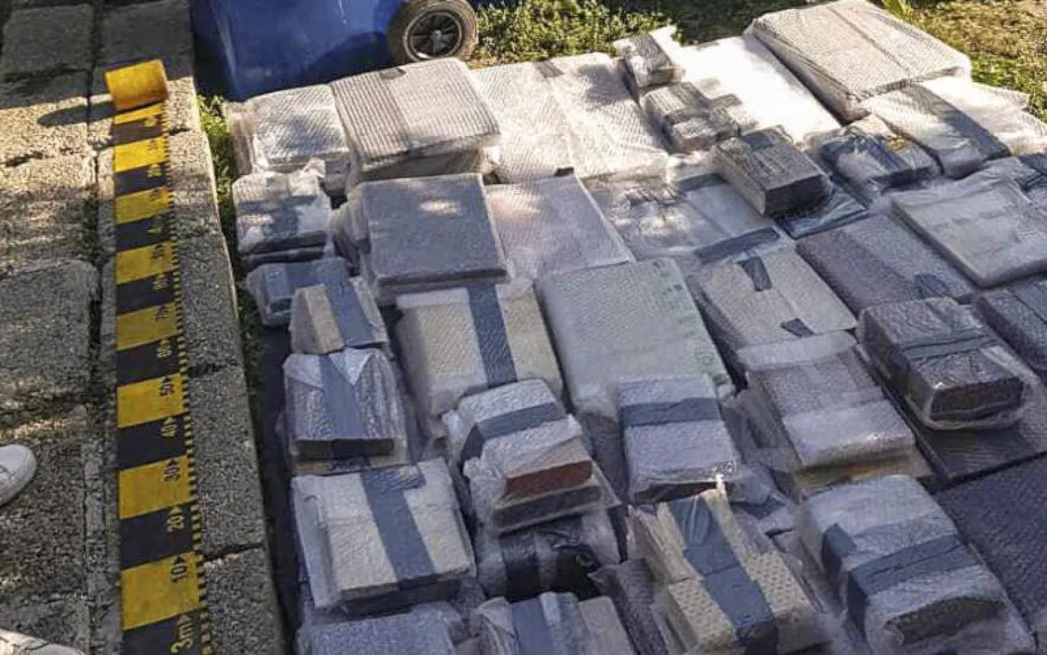 الكتب المسروقة بعد العثور عليها (الشرطة الرومانية)