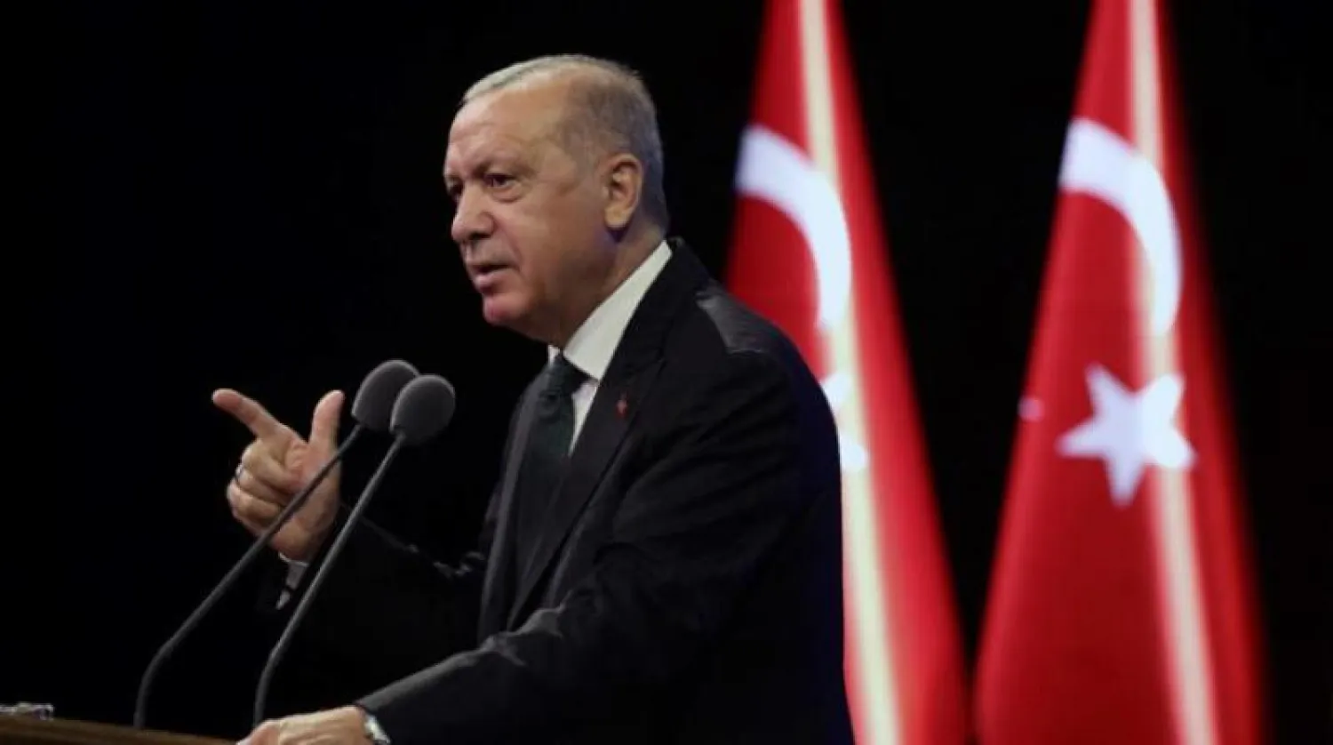 الرئيس التركي رجب طيب إردوغان (أ.ب)