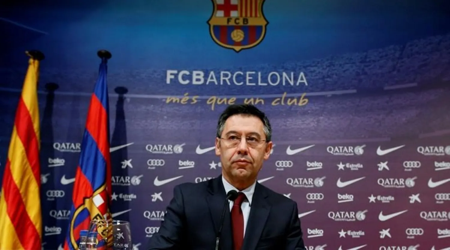 Barcelona president Josep Bartomeu. (AP)