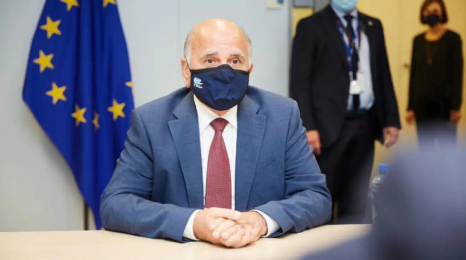 Irak Dışişleri Bakanı Fuad Hüseyin, geçtiğimiz Çarşamba günü Brüksel'deki Avrupa Birliği (AB) Genel Merkezi’nde yetkililerle bir araya geldi (DPA)