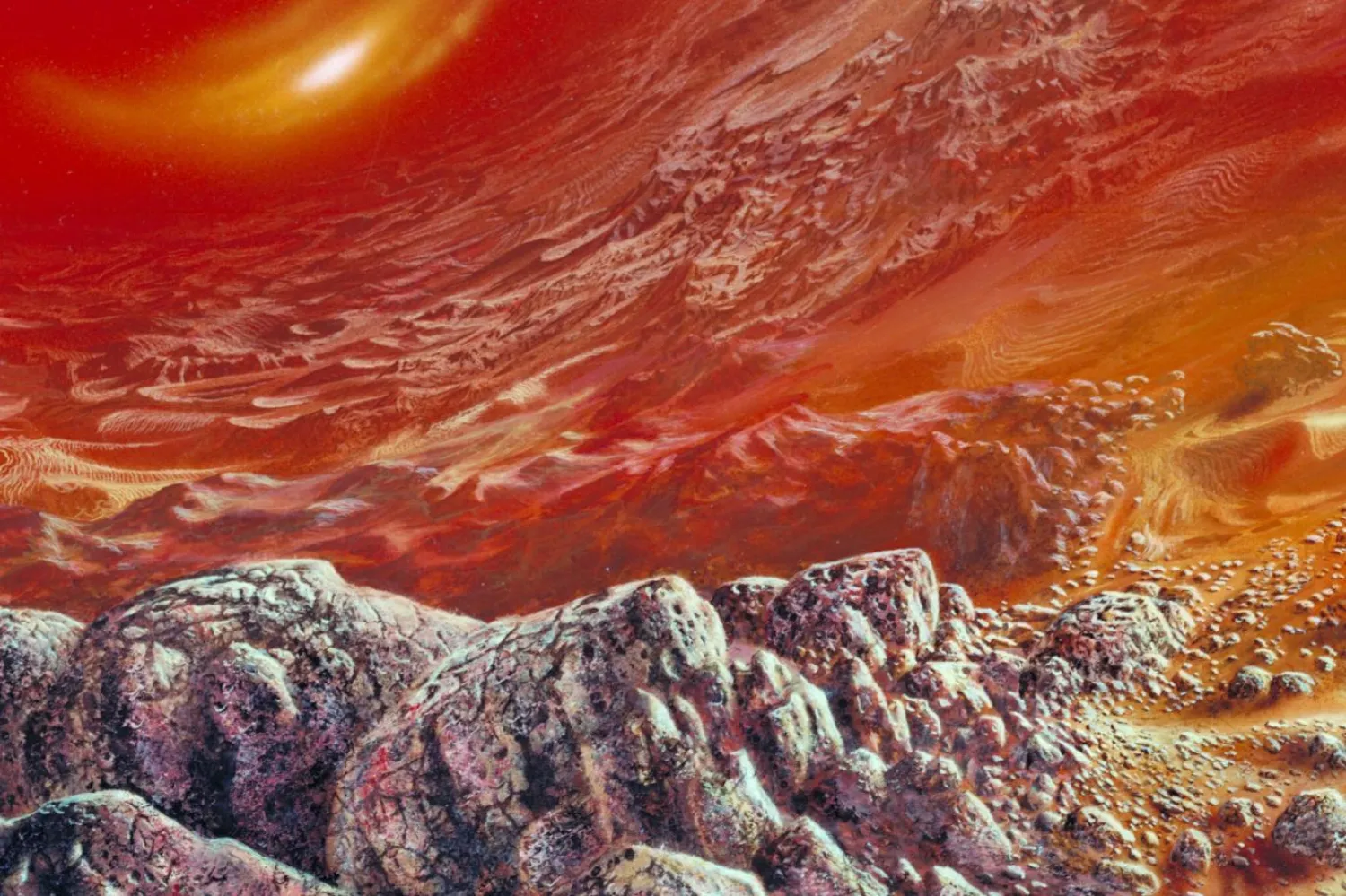 Metali eritecek kadar sıcak ve asitli bulutlarıyla Venüs'ün atmosferinde bulunabilecek herhangi bir canlı, uç koşullara dayanabilmeli (NASA)