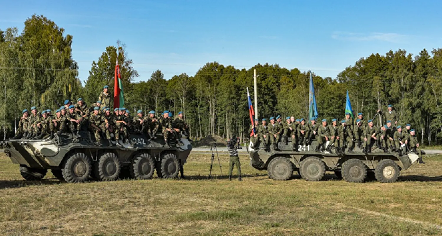 Rusya ve Belarus'un düzenlediği 'Slav Kardeşliği' tatbikatının ikinci etabı başladı