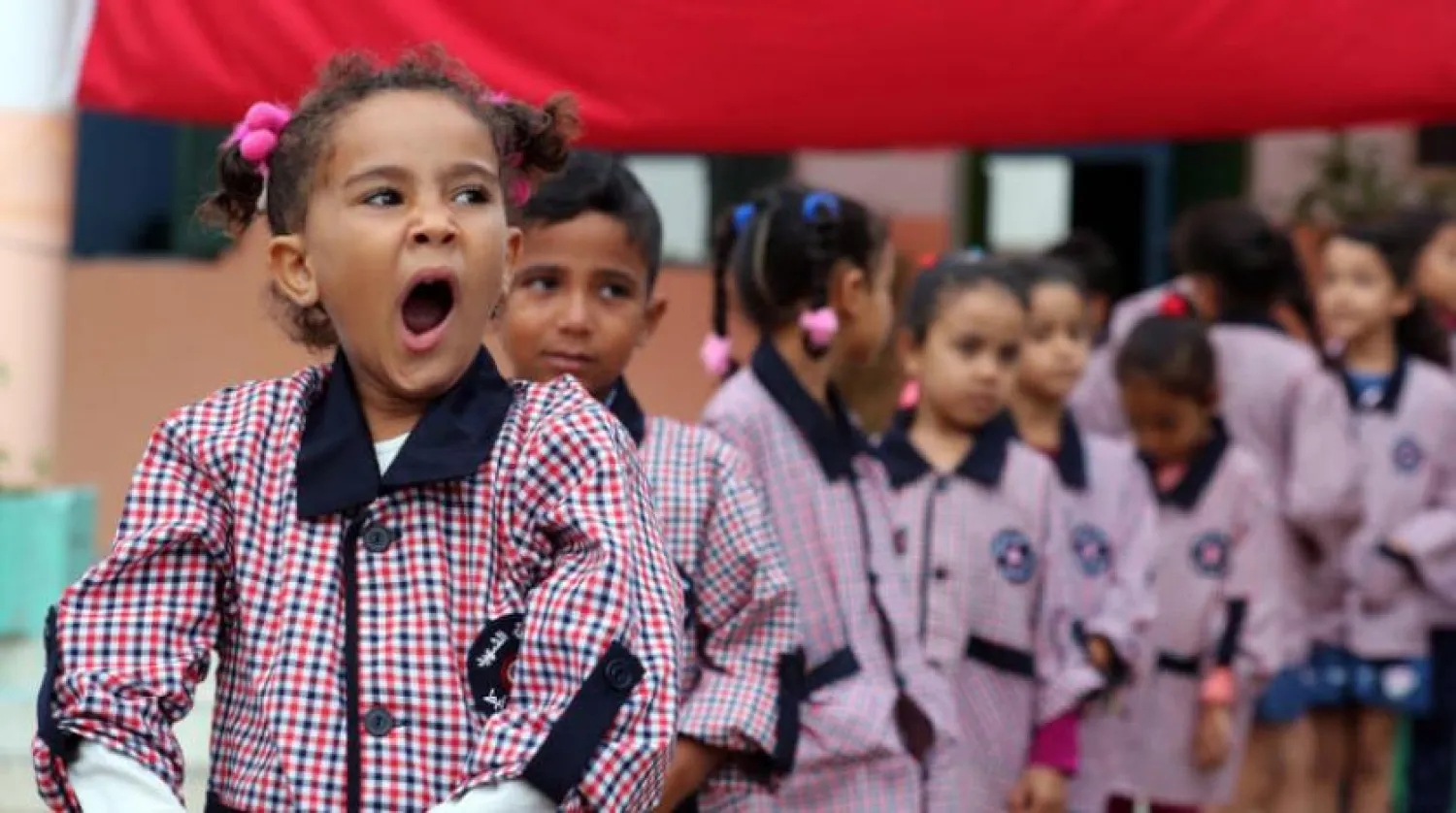 Tunus’ta okullar kapılarını 15 Eylül’de yeniden açtı. (EPA)