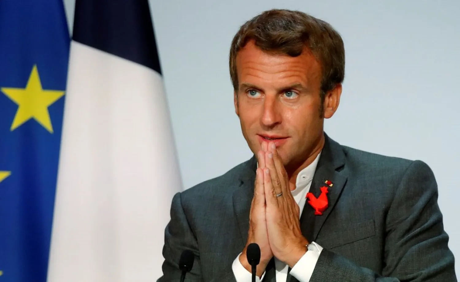 French President Emmanuel Macron. (AFP)