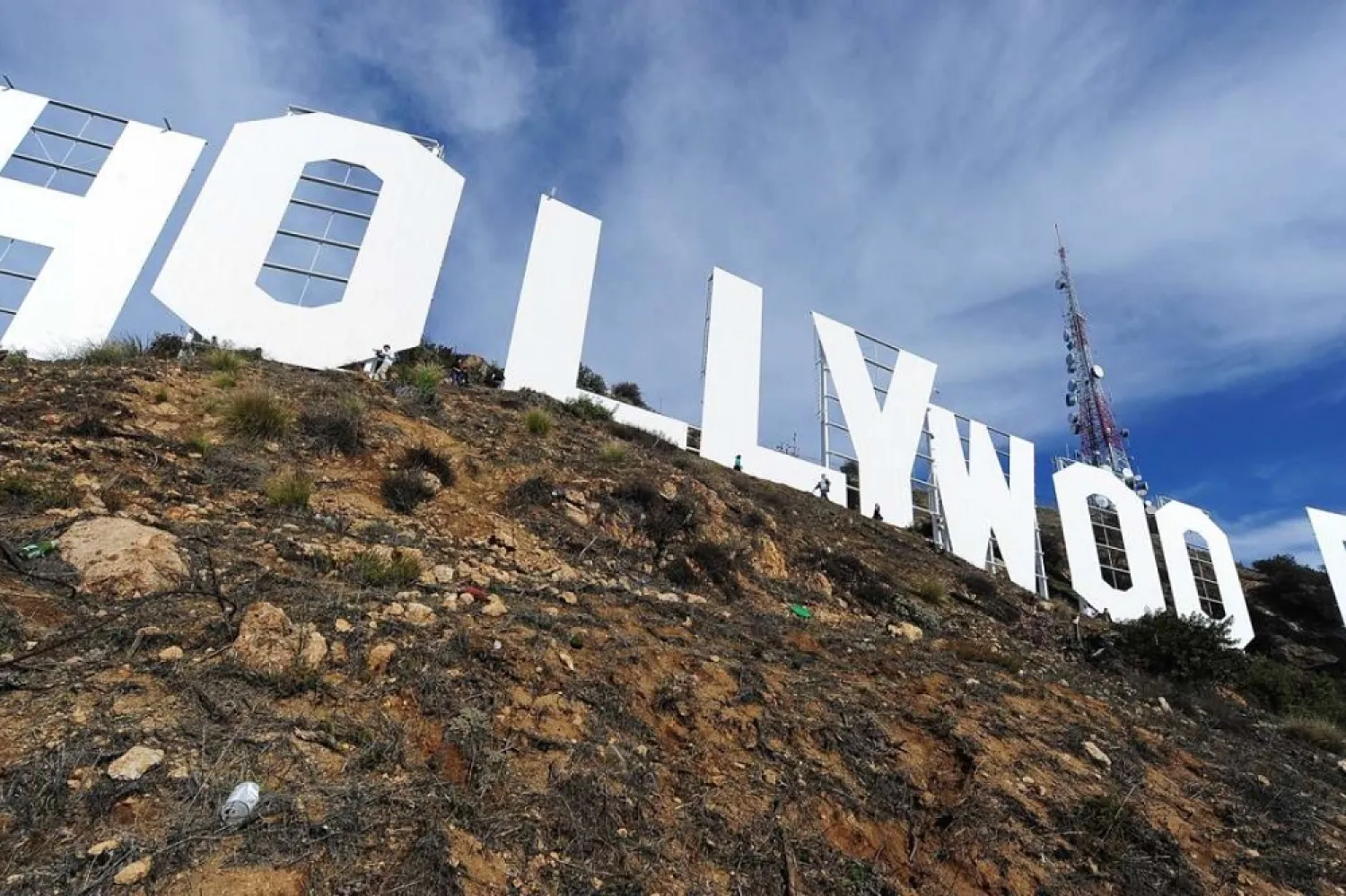 Hollywood's top unions announced a deal with major film studios on coronavirus safety measures. (AFP)