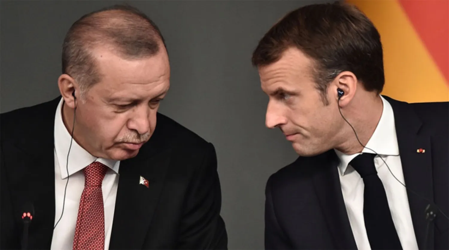 {خفض تصعيد} بين ماكرون وإردوغان