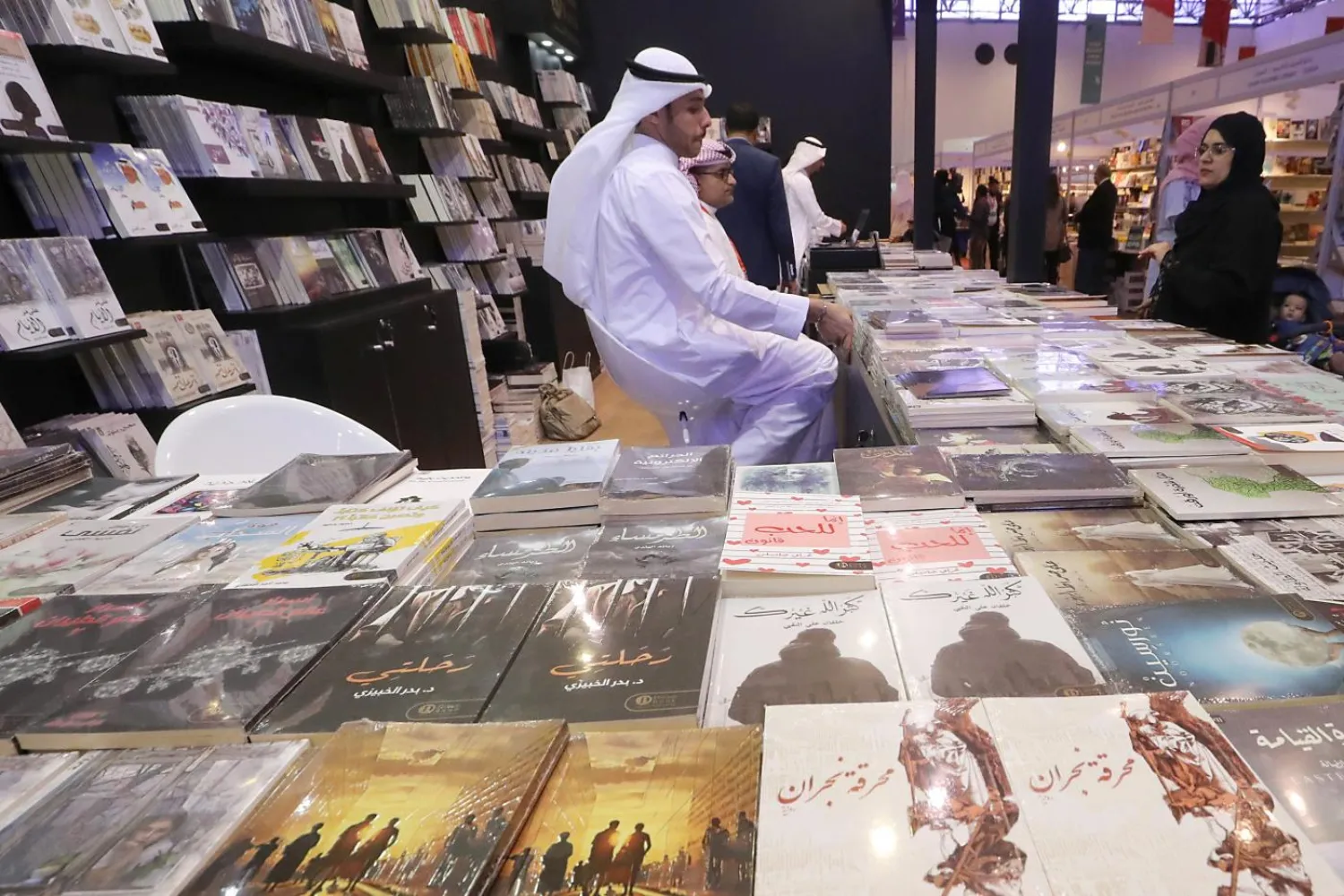  Sharjah International Book Fair, northeast of Dubai, 31 October 2018 (AFP)