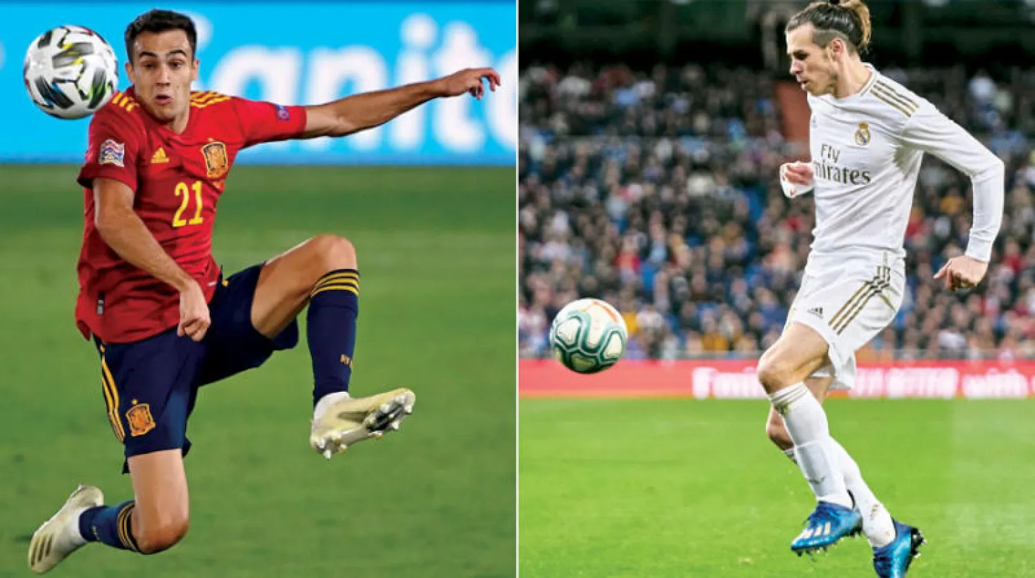 غاريث بيل وسيرخيو ريغيلون... هل يقدمان جديداً لتوتنهام؟ (غيتي)