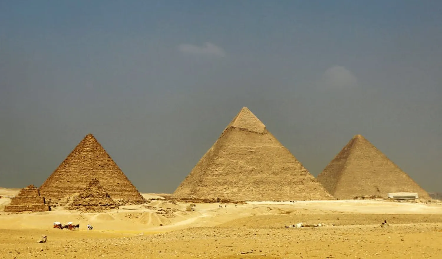 The pyramids of Giza on the outskirts of Cairo, Egypt. Mohamed Abd El Ghany/Reuters