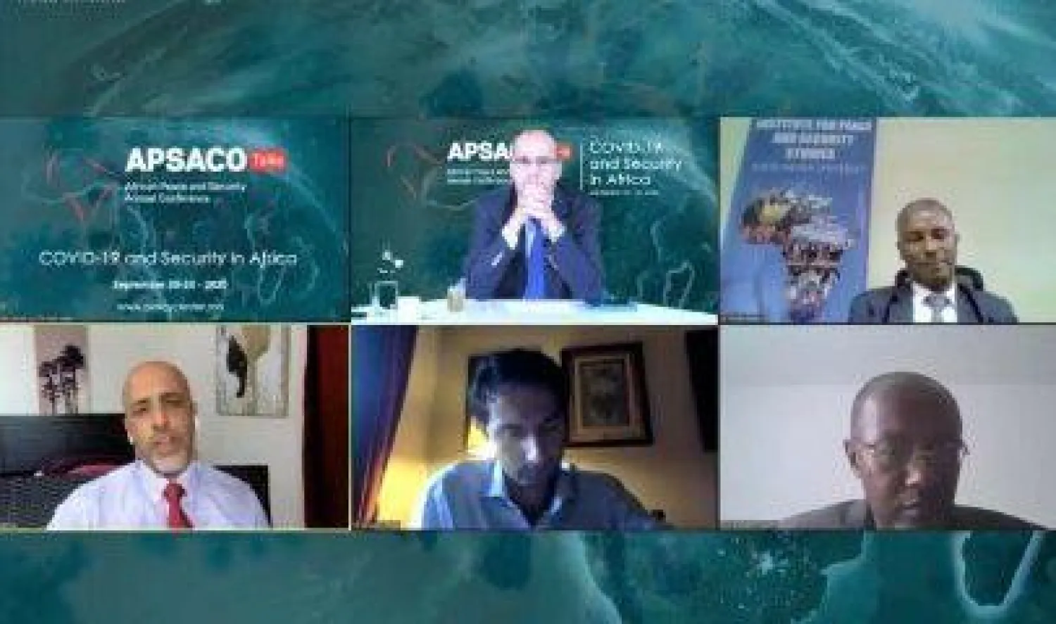 مؤتمر السلم يناقش على مدى 3 أيام موضوع «جائحة كوفيد - 19 والأمن في أفريقيا» (ماب)