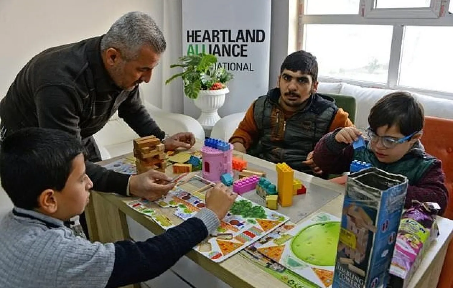 The coronavirus lockdown in Mosul had a major impact on the progress of youngsters with special needs- AFP
