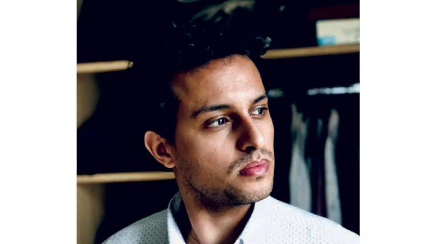 عازف الكمنجة التونسي باسم أنس رمضاني أول المستفيدين من المبادرة (الشرق الأوسط)