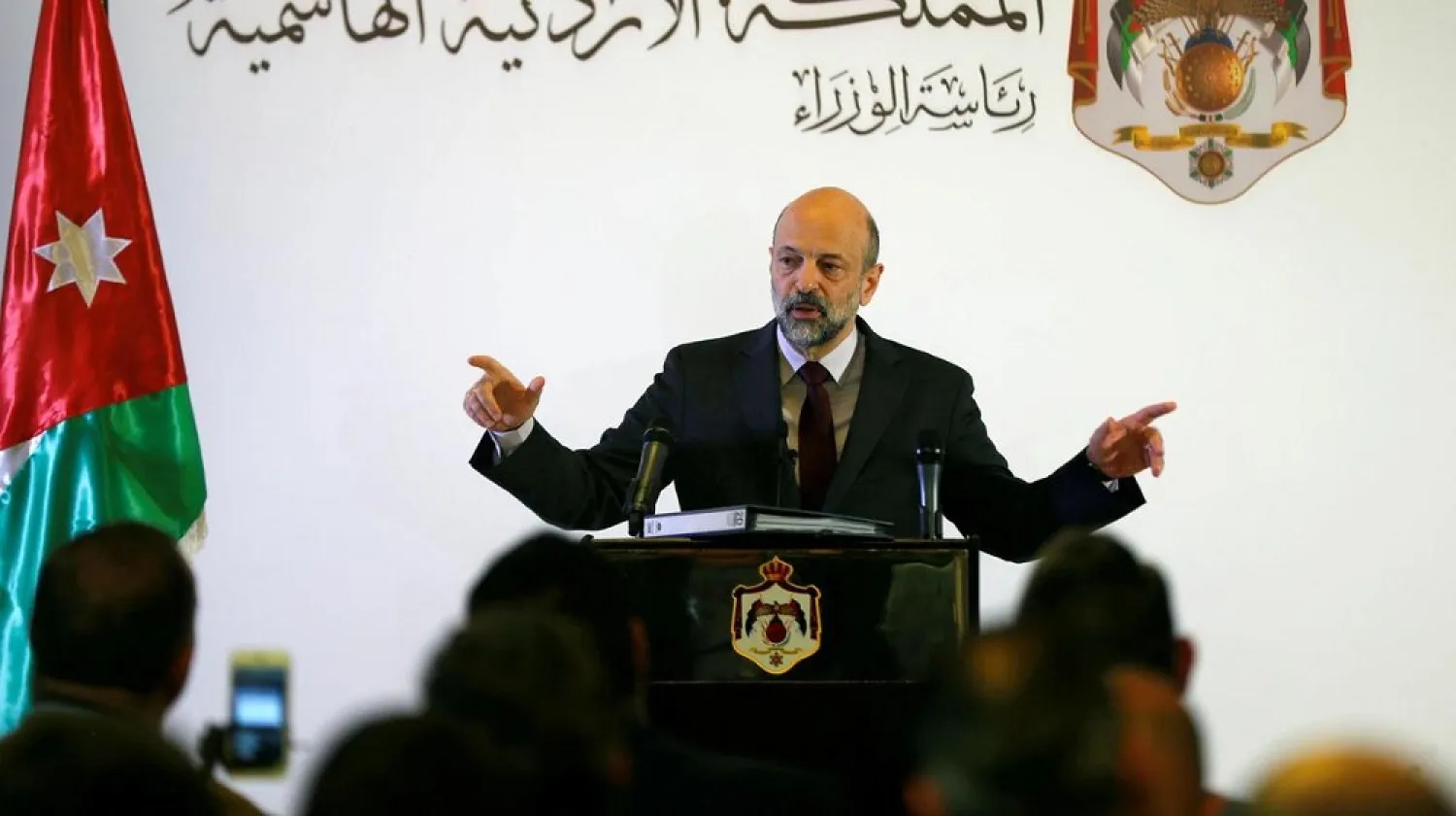 Jordanian Prime Minister Omar al-Razzaz. (Reuters)
