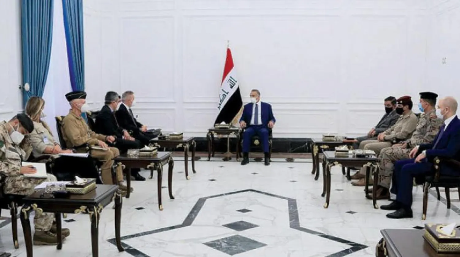 Kazimi İtalya Savunma Bakanı ile görüştü (Reuters)