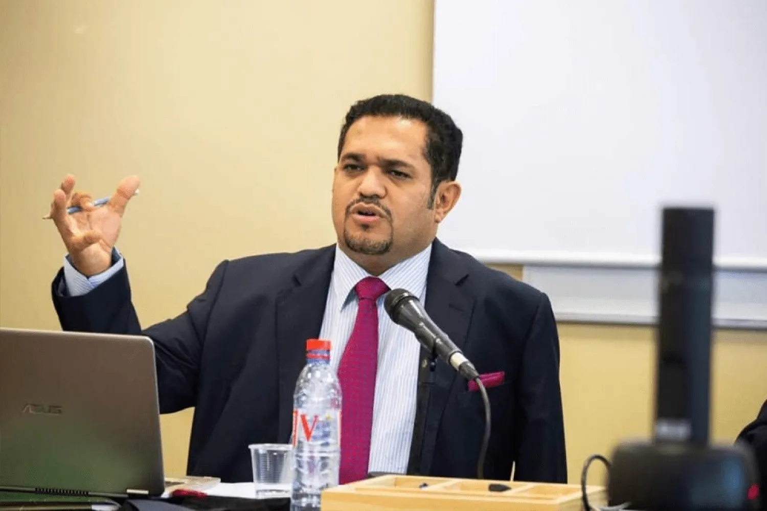 Yemeni Human Rights Minister Dr. Mohammed Askar. (Twitter)