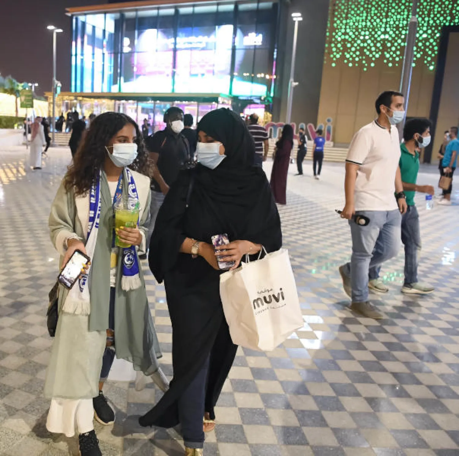 الالتزام المجتمعي بالإجراءات الوقائية ساهم في انخفاض العدوى (تصوير: بشير صالح)