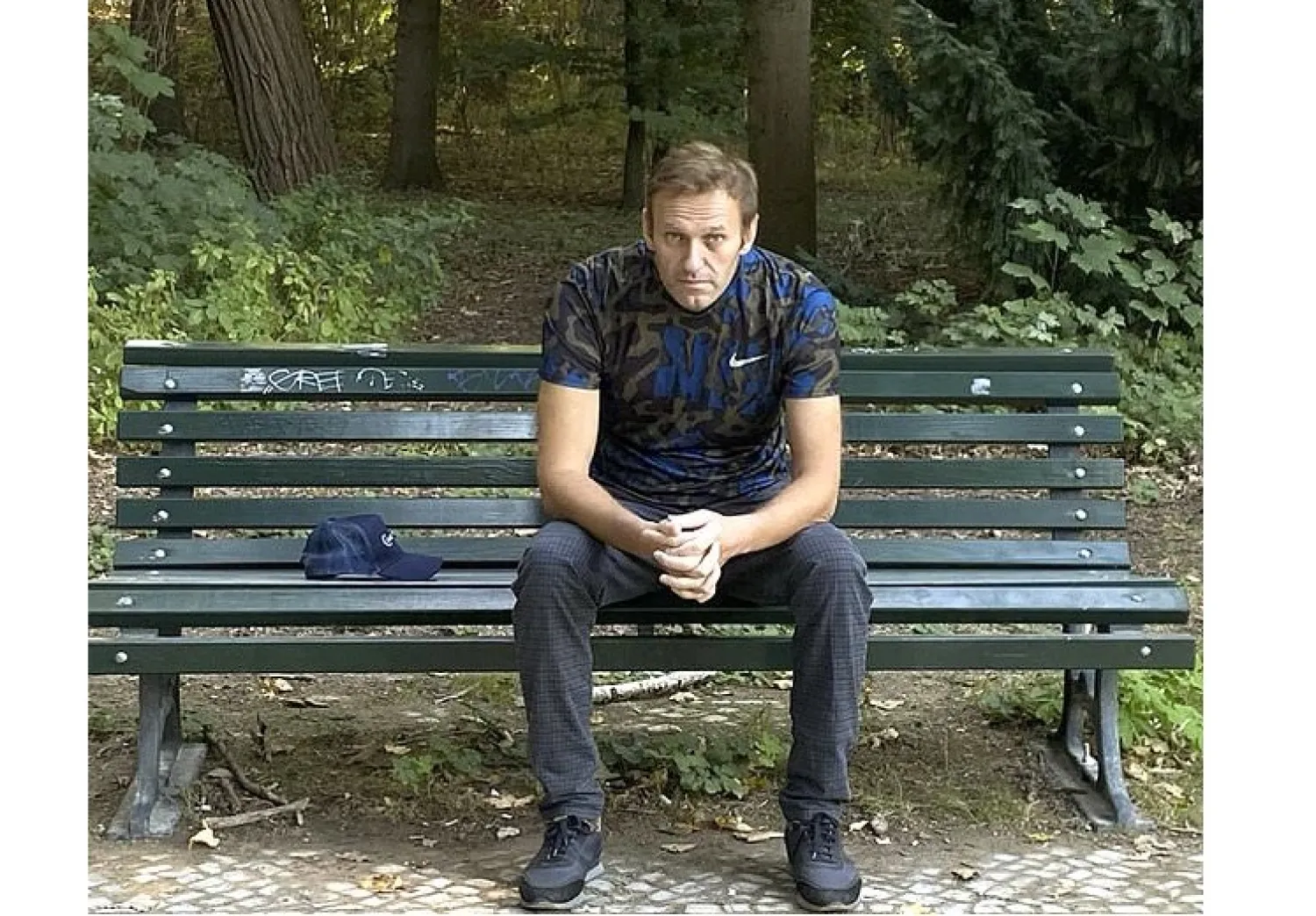 A handout photo published by Russian opposition leader Alexei Navalny on his instagram account on Wednesday, Sept. 23, 2020. AP