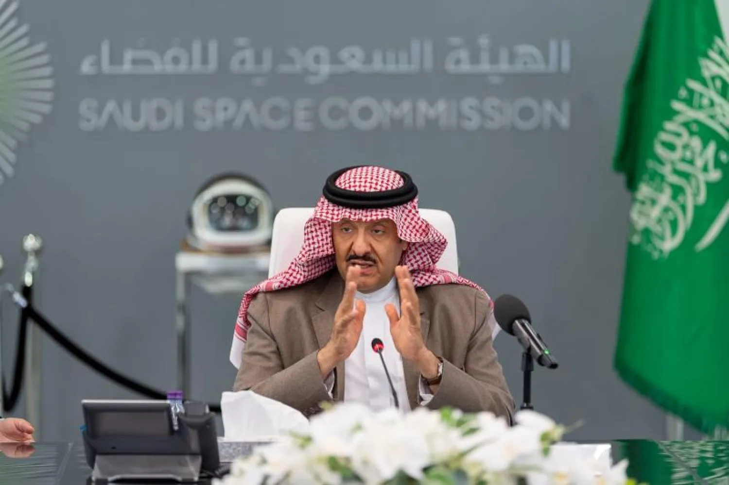 الأمير سلطان بن سلمان رئيس مجلس إدارة الهيئة السعودية للفضاء (الهيئة السعودية للفضاء)
