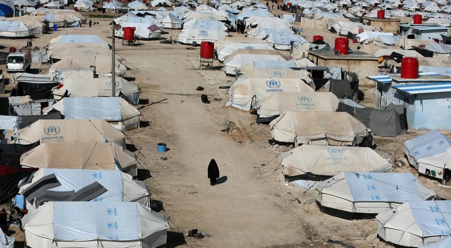 Al-Hol camp. (Reuters)