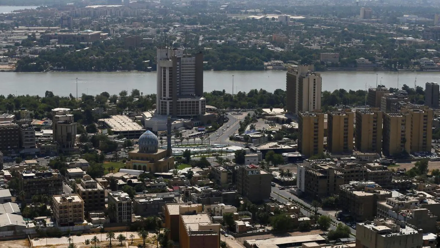 An aerial view of Baghdad, Iraq. (Reuters)