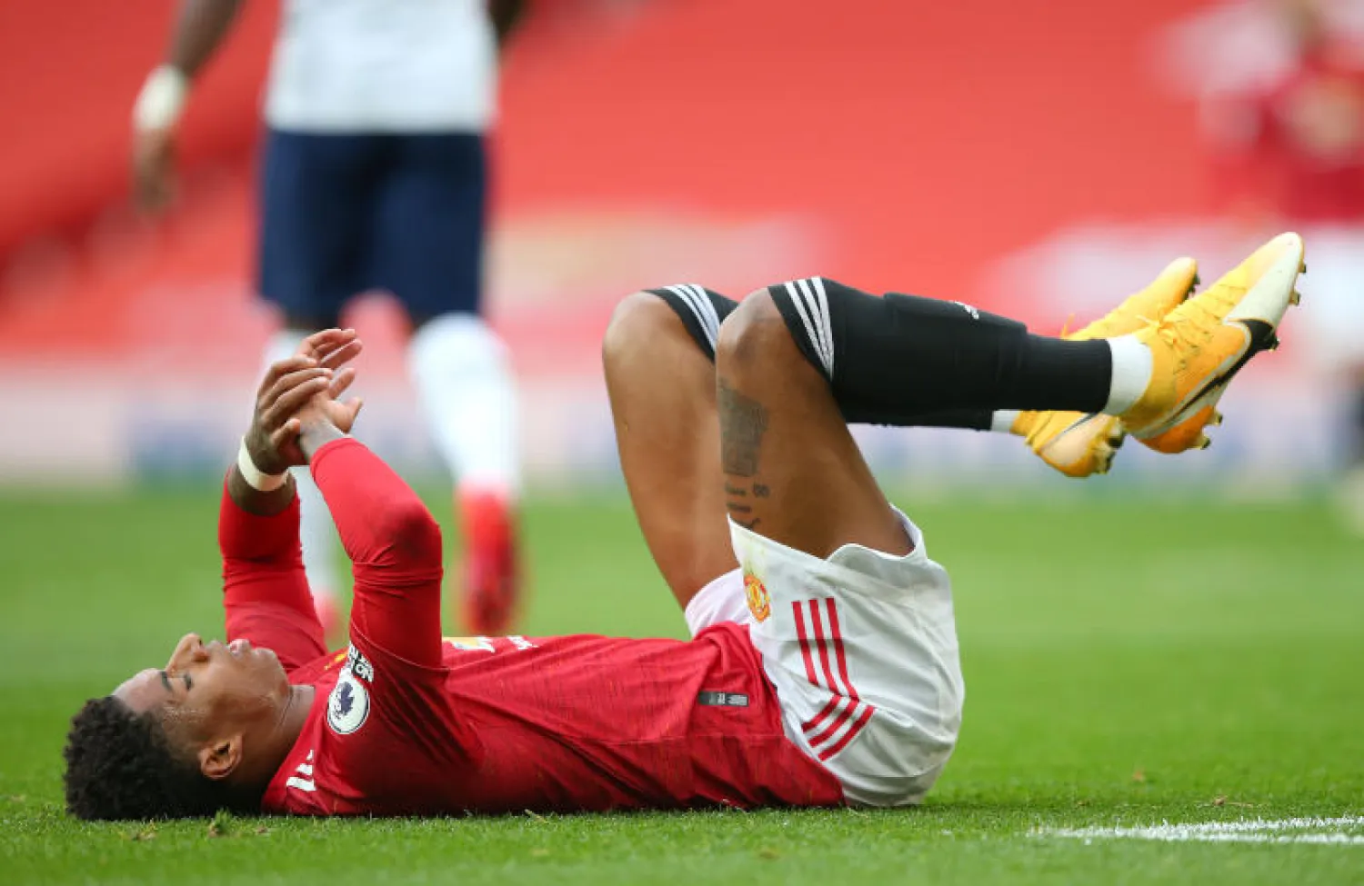 ماركوس راشفورد مهاجم مانشستر يونايتد (د.ب.أ)