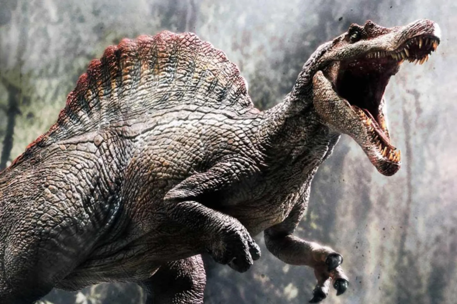 Daha önce bulunan kuyruk fosili de benzer bir sonuca işaret ediyordu (Amblin Entertainment/Universal Pictures)

