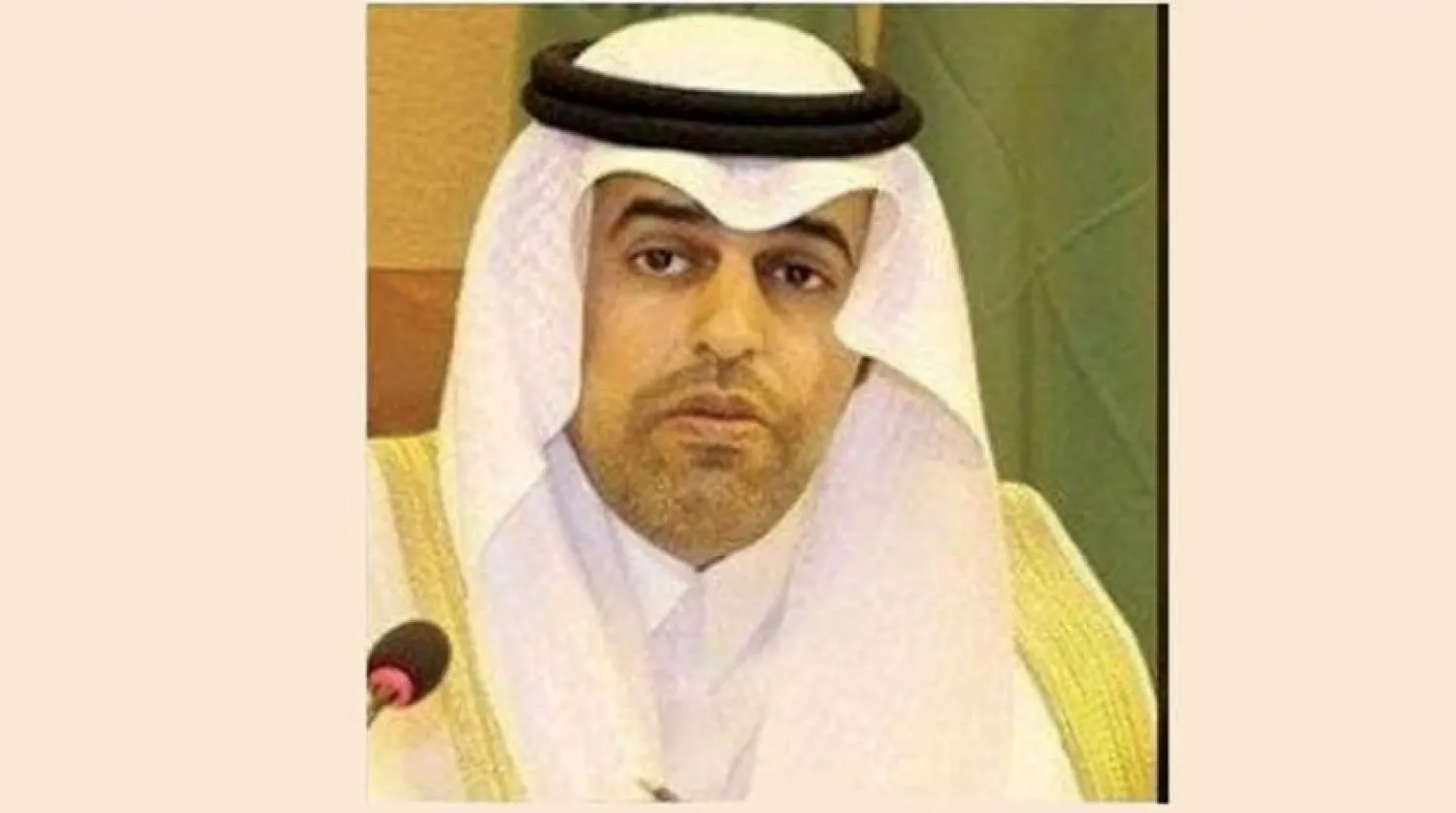 Speaker of Arab Parliament Mishaal bin Fahm Al-Salami. Asharq Al-Awsat
